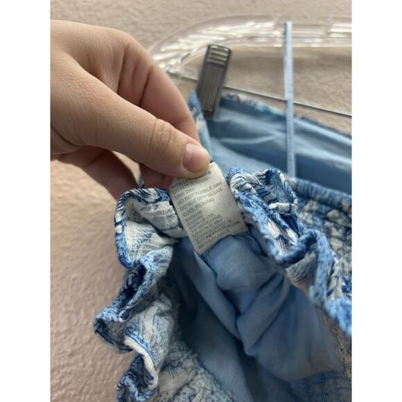 Forever‎ That Girl Anthropologie Smocked Tube Top Size M Boho Cottagecore NWT - Picture 8 of 8